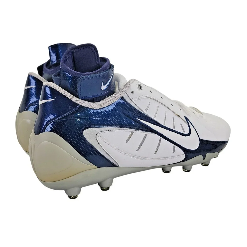 Nike Air Zoom Super Bad FT‎ Men's Blue/White Football Cleats Size 16 NOS W/Box